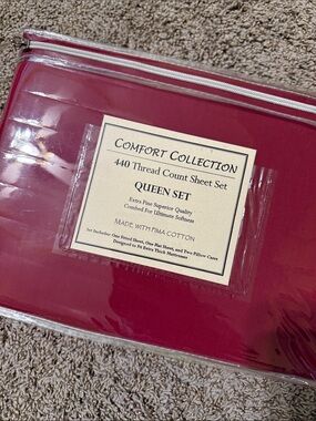 Comfort Collection sheets, Queen, 440 Thread Count